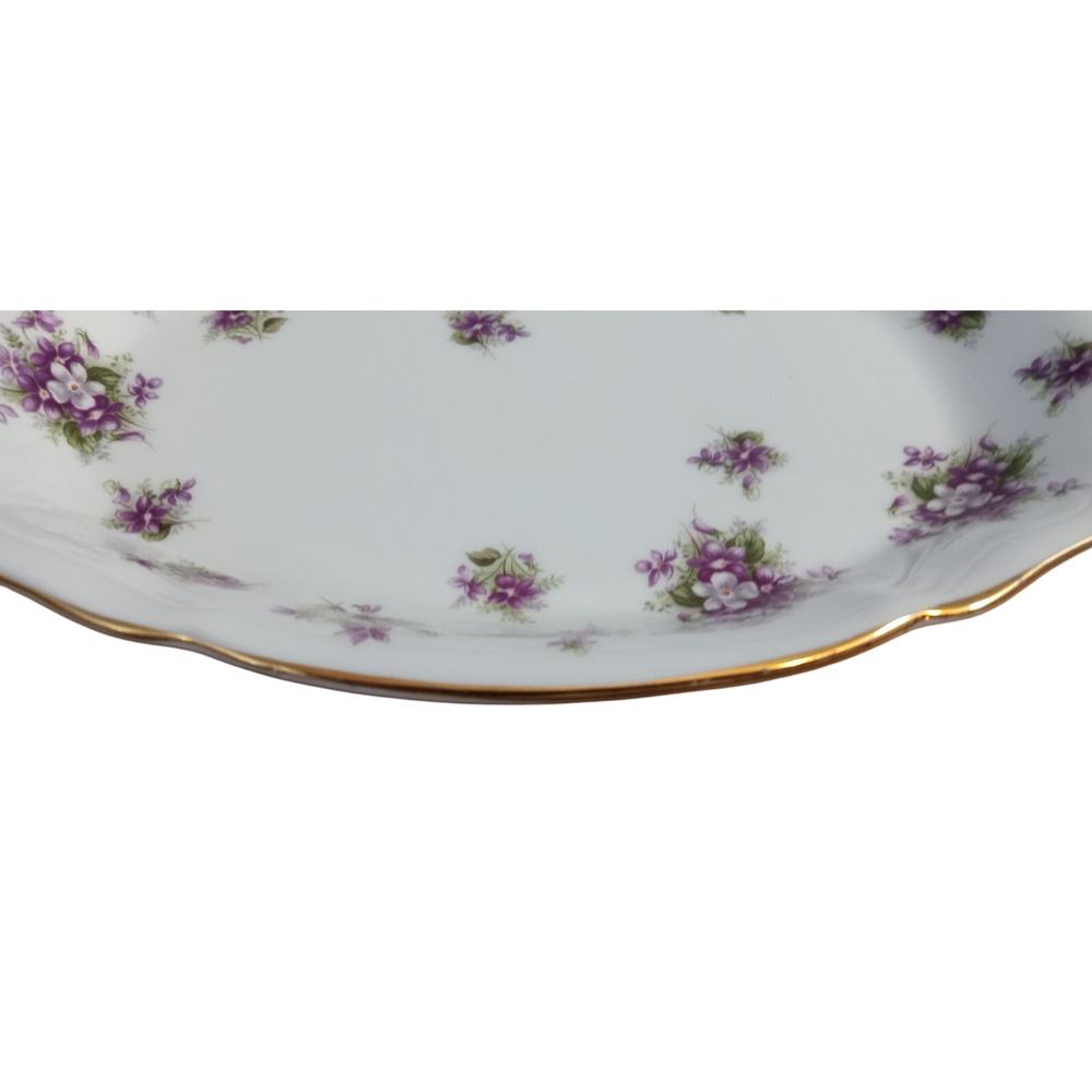 Vintage Royal Albert Sweet Violets Trinket Dish Tray - Picture 3 of 6